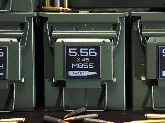 Ammo Can Labels - Rifle Calibers from MOD-5 Designs