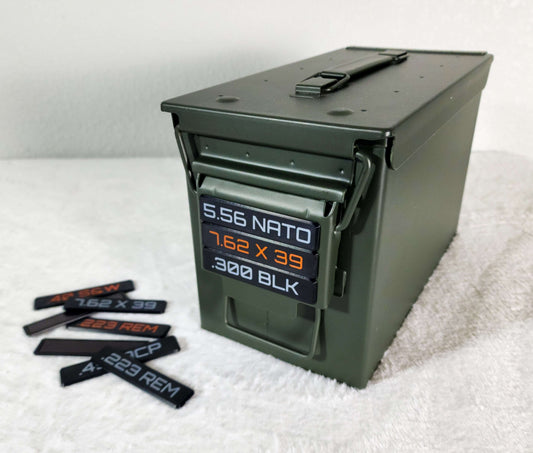 Ammo Labels - Custom Calibers from MOD-5 Designs