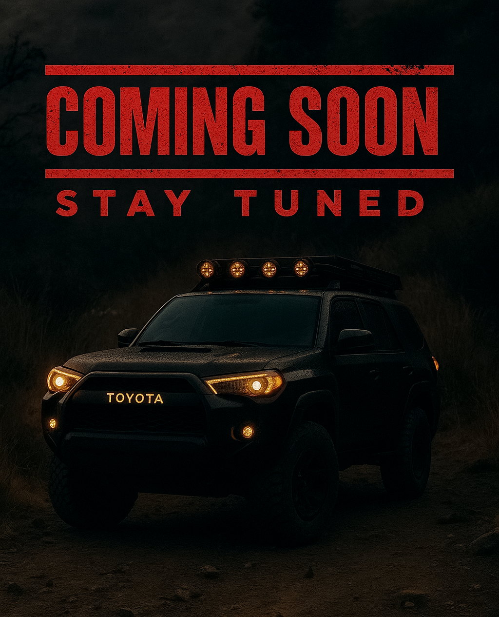 Custom designed vehicle mods and gear for off-roading, overlanding, and everyday use is coming soon - Mod-5 Designs