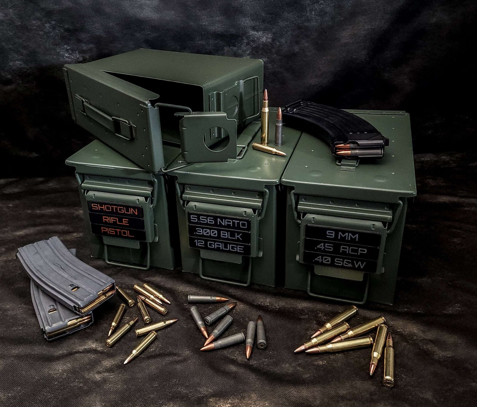 Ammo Can Labels - Custom Calibers from MOD-5 Designs