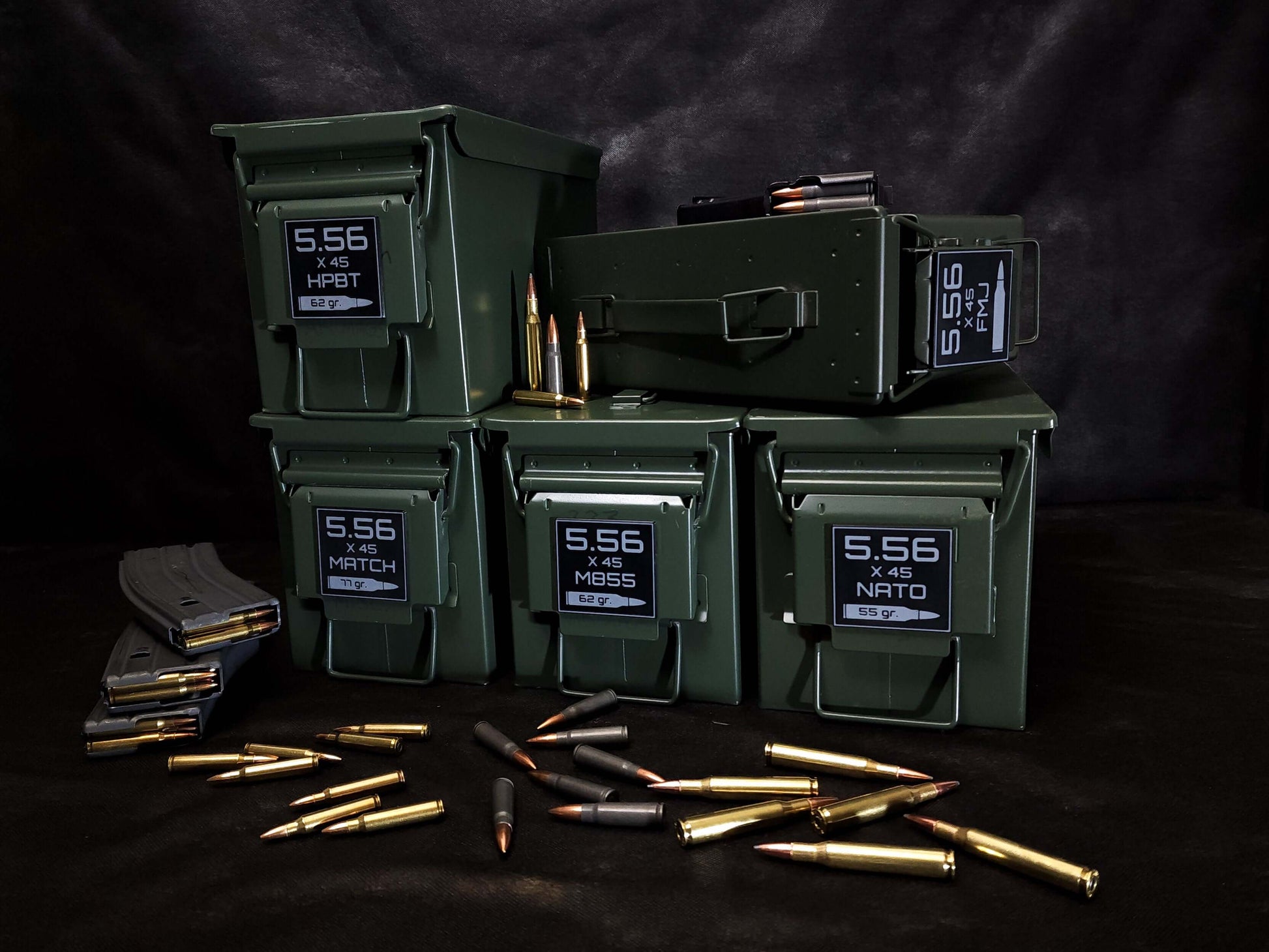 Custom Ammo Labels - Adhesive or Magnetic from MOD-5 Designs