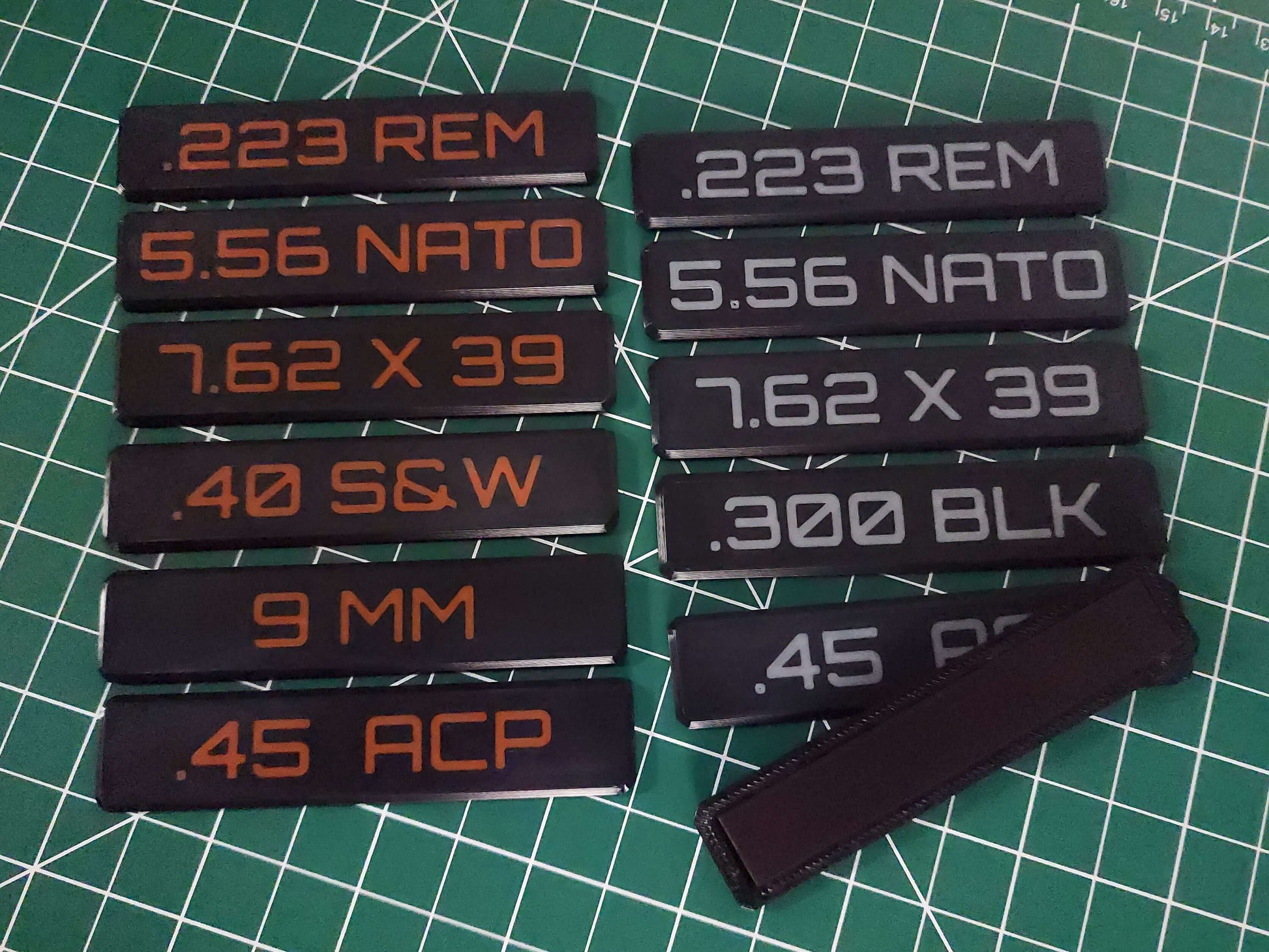Ammo Labels - Magnetic or Adhesive from MOD-5 Designs