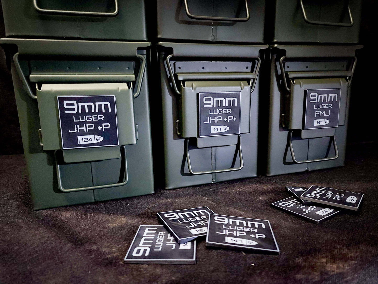 Ammo Labels - Pistol Calibers from MOD-5 Designs
